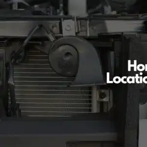 car horn location