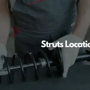 car suspension struts location