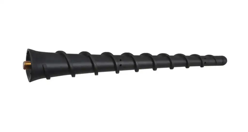 fluted spiral for car whip antenna