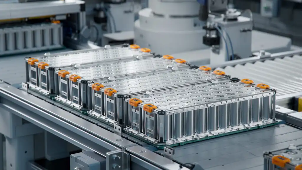 electric car battery component