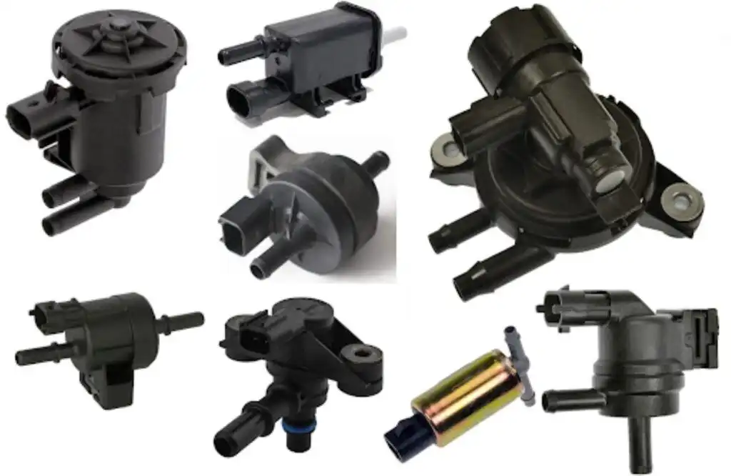 image of various automotive canister valves