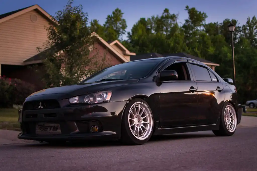 image of a mitsubishi evolution x