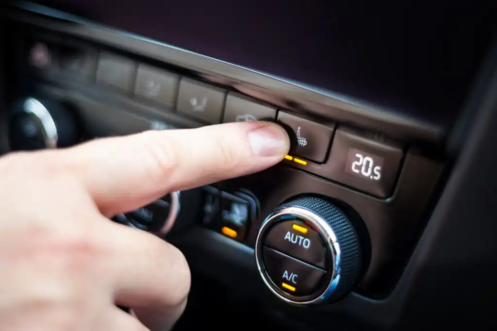car heated seat switch activated