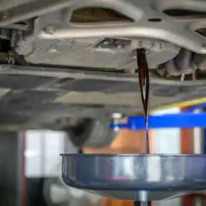 transmission oil pouring out