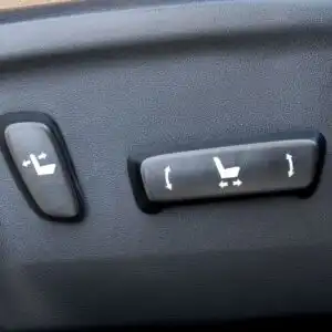 power seat switch of a car