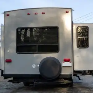 trailer with spare tire