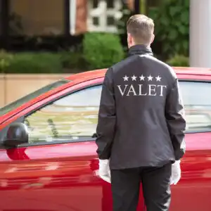 valet attendant damages car