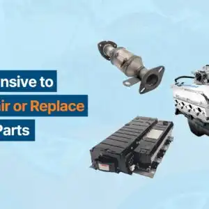 car parts that could cost thousands to repair or replace