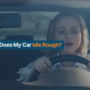 confused female driver