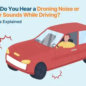car with noise iconography