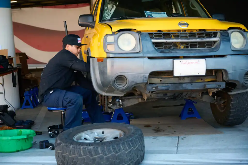 Fix It Day CarParts.com mechanics at work