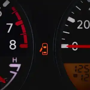 door ajar light flashing