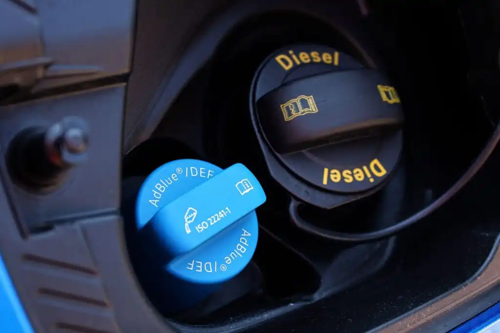 adblue and diesel tank caps
