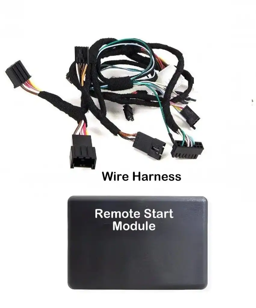 remote start module and wire harness
