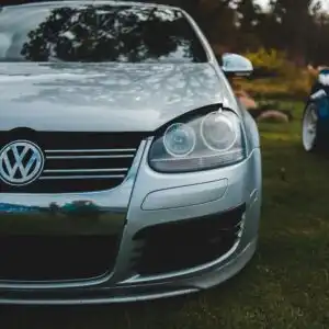a VW vehicle