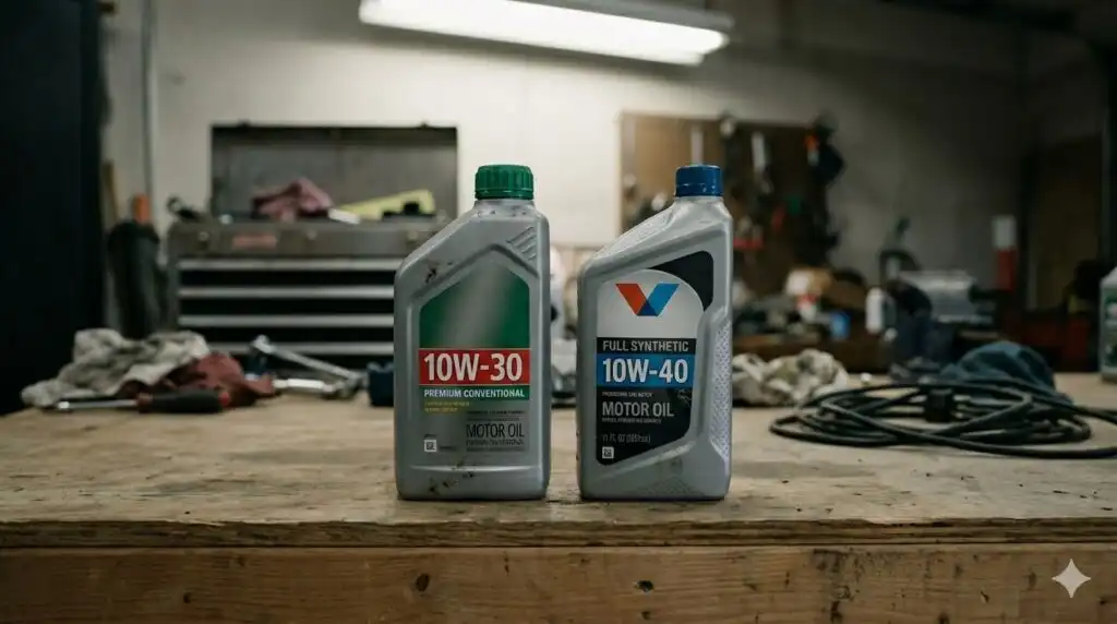 10W30 vs 10W40 oil