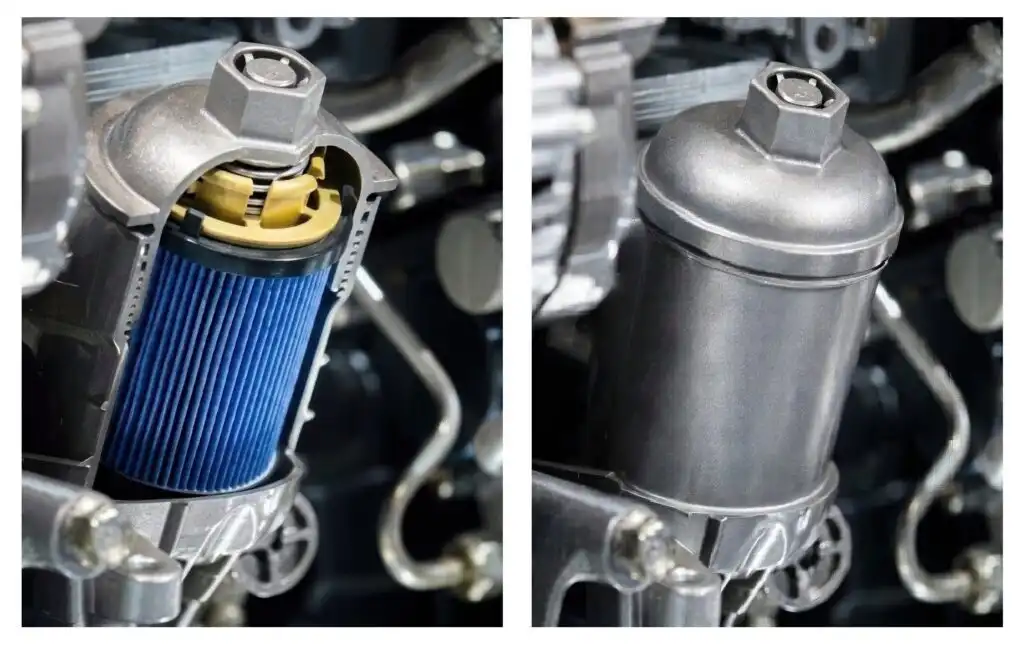 oil filter housing cartridge filter