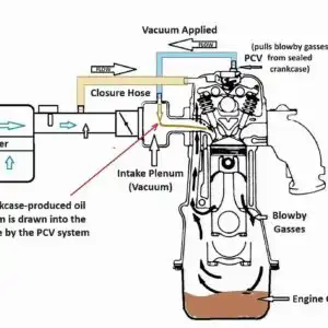 pcv system flow diagram