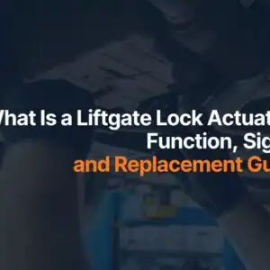 What Is a Liftgate Lock Actuator Function Signs and Replacement Guide