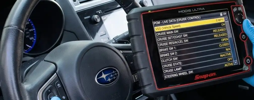 cruise control live data scan tool