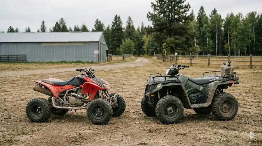 sport atv vs. utility atv 2
