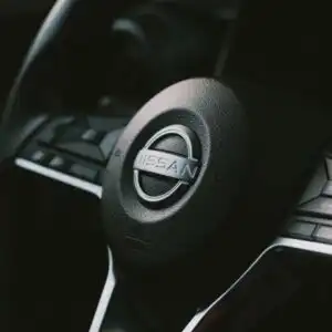 Nissan steering wheel