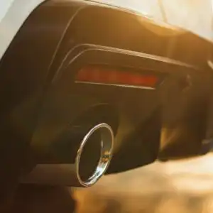 tailpipe closeup